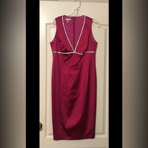 Escada satin party/cocktail/formal dress